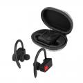 ZOpid True Wireless Stereo v 5.0 Earbuds with Deep Bass and Adjustable Soft Earhooks - includes Charging Base  